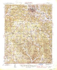 1946 Map of West Plains, MO — High-Res | Pastmaps